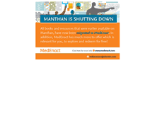 Tablet Screenshot of manthan.info