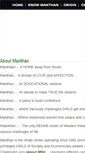 Mobile Screenshot of manthan.org